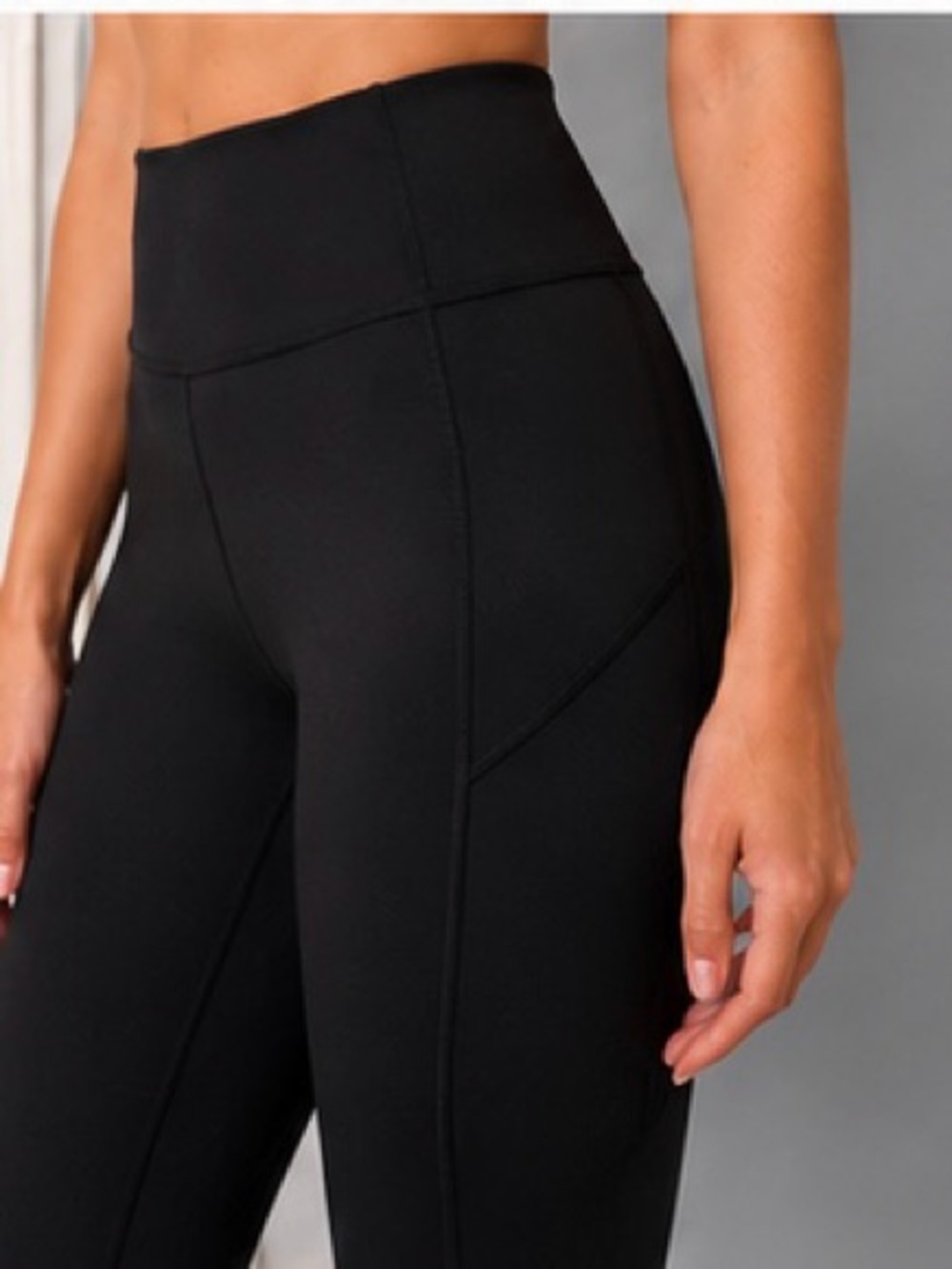 lululemon Black High-Rise 7/8 Leggings Size 6 23” Inseam Like New